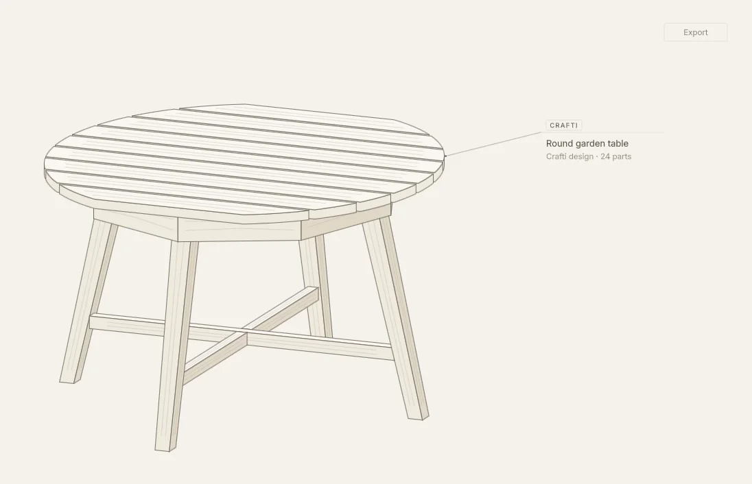 Export the Design as a 3D Model demo